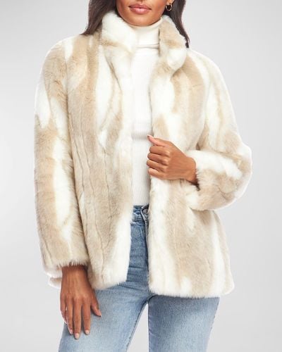 Fabulous Furs Favorite Faux Fur Jacket - Natural