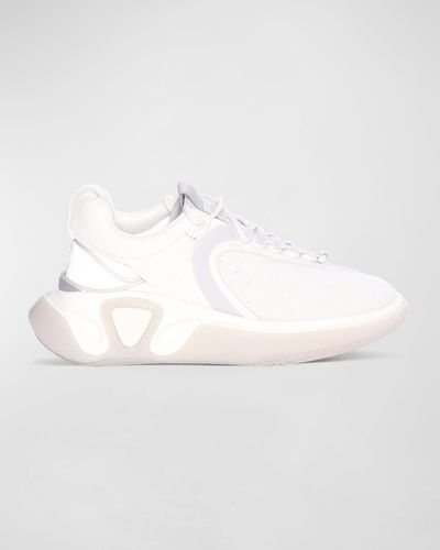 Balmain B Runner Asymmetric Chunky Sneakers - White