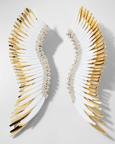 Mignonne Gavigan Madeline Beaded Statement Earrings, /Golden - Metallic