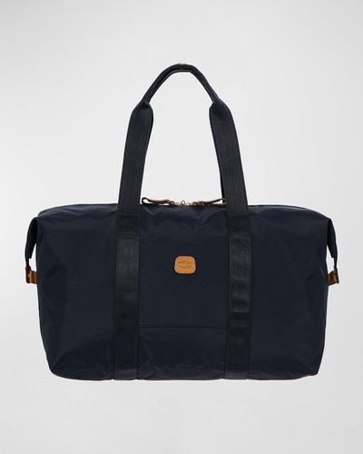 Bric's X-Bag 18" Folding Duffel Bag Luggage - Blue