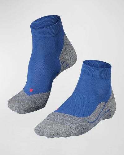 FALKE Ru4 High-Ankle Running Socks - Blue