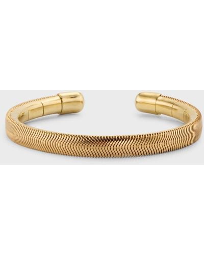 Nikos Koulis 18k Yellow Gold Bangle Bracelet - Metallic