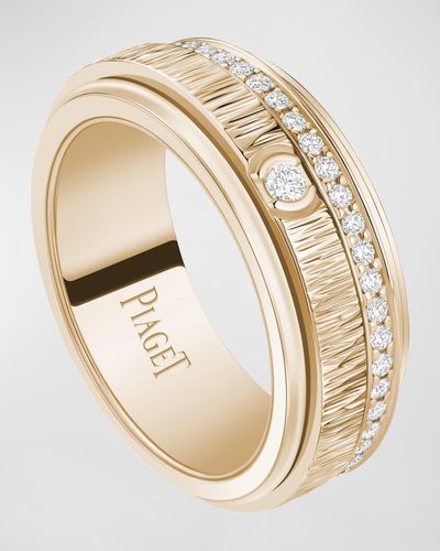 Piaget Possession Palace 18k Rose Gold Diamond Ring - Natural