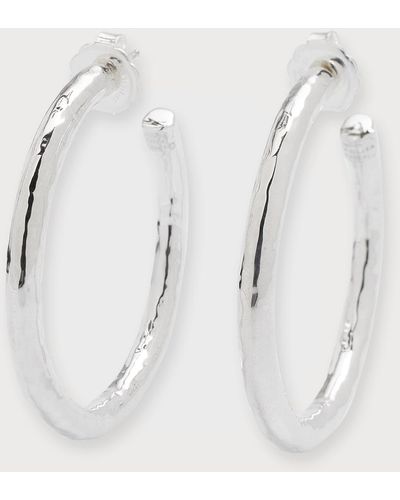 Ippolita Medium Hoop Earrings - White