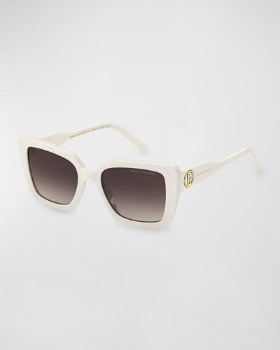 Marc Jacobs Marc 733S Acetate Square Sunglasses - White