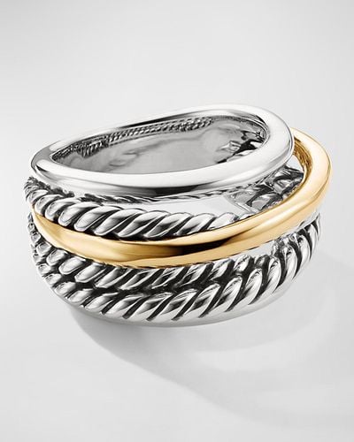David Yurman Crossover Ring - Metallic