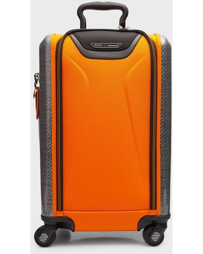 Tumi X Mclaren Aero International Expandable 4-wheel Spinner Carryon Luggage - Orange