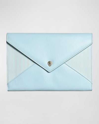 Bell'INVITO Envelope Clutch - Blue