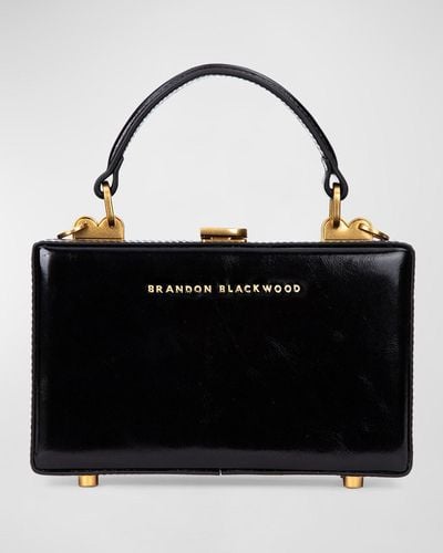 Brandon Blackwood Kendrick Slim Trunk Top-handle Bag - Black
