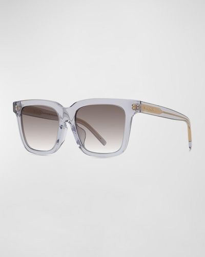 Givenchy Gv Day Acetate Square Sunglasses - Metallic
