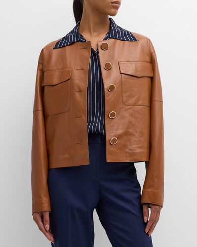 Lafayette shop leather jacket