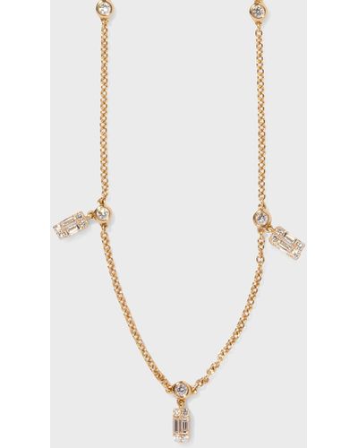 Milamore Classic Diamond Necklace - White