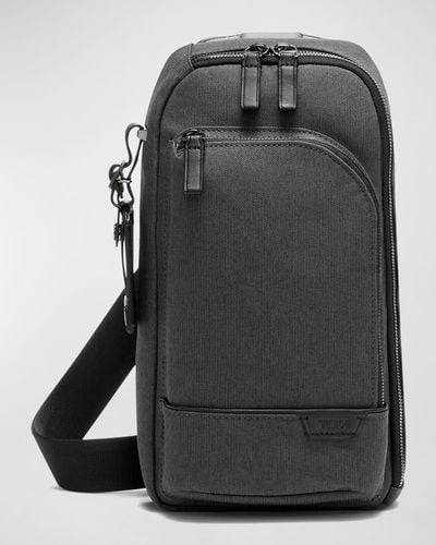 Buy TUMI Alpha Pocket Bag Small Crossbody | Black Color Men | AJIO LUXE