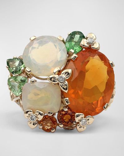 Stephen Dweck Multi-gemstone And Diamond Ring - Multicolor