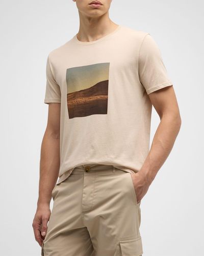 ATM Desert Photoreal Jersey T-Shirt - Natural