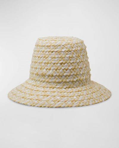 Gigi Burris Millinery Iris Straw Structured Hat - Natural