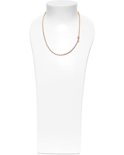 Tamara Comolli 18k Rose Gold Chain Necklace - White
