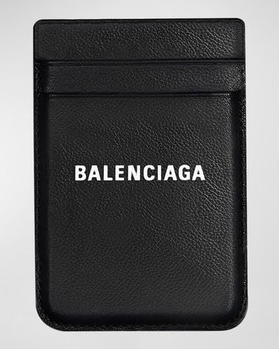 Balenciaga Cash Magnet Card Holder - Black