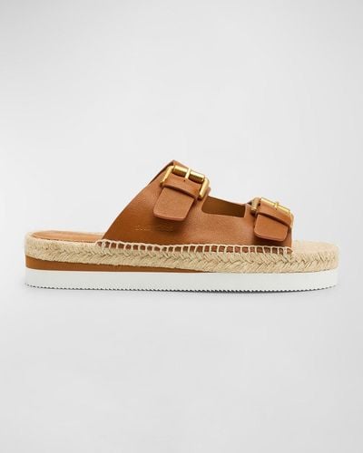 See By Chloé Glyn Dual-buckle Espadrille Sandals - Multicolor