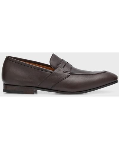 Paul Stuart Chicago Leather Penny Loafers - Multicolor