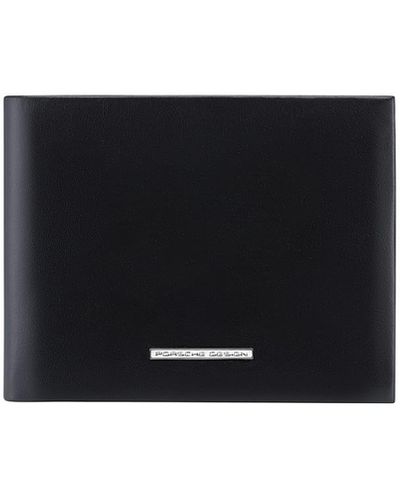 Porsche Design Classic Leather Wallet - Black