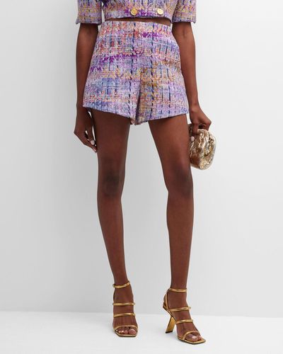 Smythe Multicolor Jacquard Tap Shorts