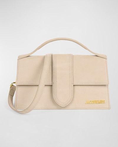 Jacquemus Le Grand Bambino Leather Crossbody Bag - Natural