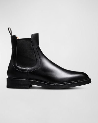 Allen Edmonds Dawson Leather Chelsea Boots - Black