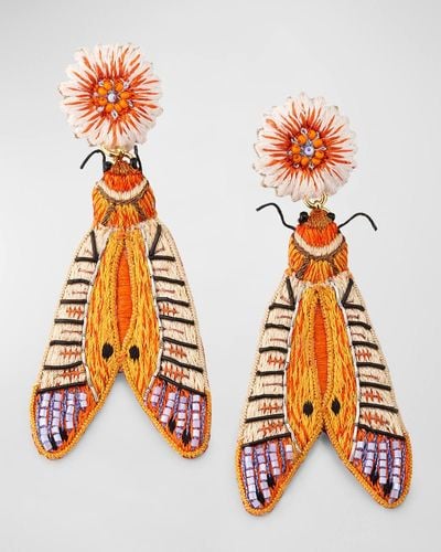 Mignonne Gavigan Bode Earrings - Orange