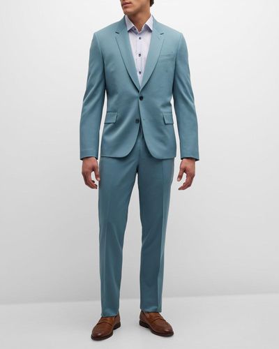 Paul Smith Soho Two-Button Suit - Blue