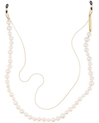 Frame Chain Pearly Princess Pearl Chain - White