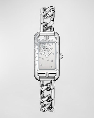 Hermès Nantucket Watch, Small Model, 29mm - White