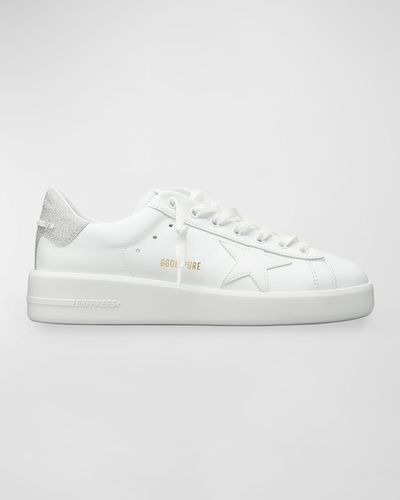 Golden Goose Pure Star Lace-up Sneakers - White
