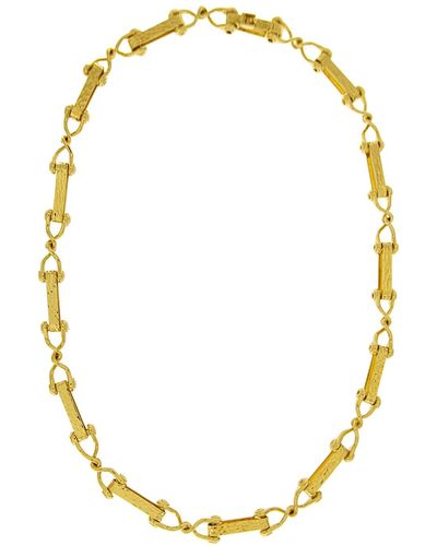 Valentin Magro 18k Yellow Gold Cleat Necklace, 21"l - Metallic
