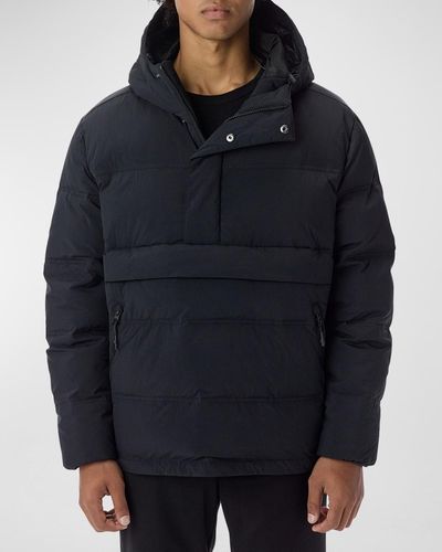 The Very Warm Packable Pullover Puffer Jacket - Blue
