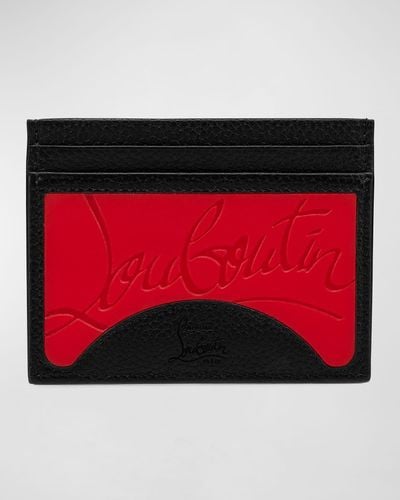 Christian Louboutin Kios Sole Empire Card Case - Red