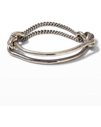 M. Cohen Mediano Curbee Bracelet - Metallic