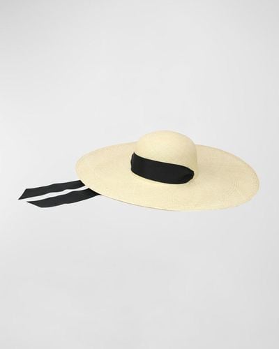 Sensi Studio Lady Ibiza Large-Brim Beach Hat - Natural