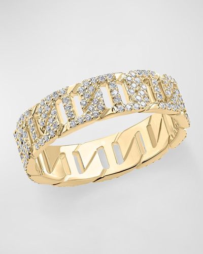 Lana Jewelry Flawless Mykonos Ring With Diamonds - Metallic