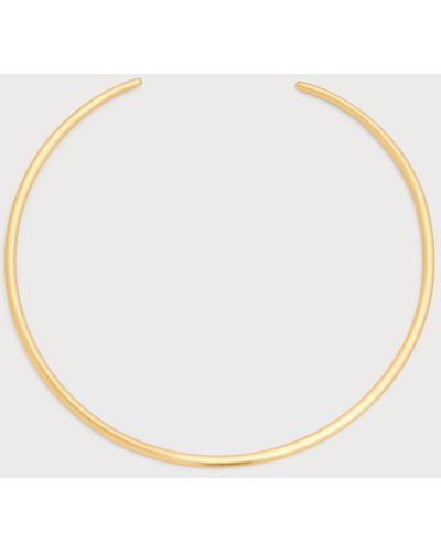 Nest 24K-Plated Collar Necklace - Natural