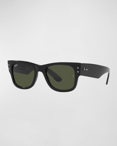 Ray-Ban Mega Wayfarer Square Sunglasses, 51Mm - Green