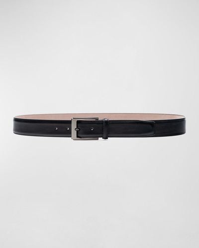 Magnanni Vega Leather Belt - Gray