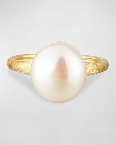 Marco Bicego Africa 18k Pearl Ring, Size 7 - White