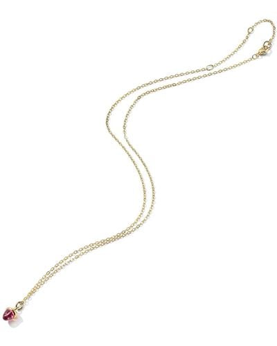 Tamara Comolli 18k Yellow Gold My Mikado Necklace With Rose Tourmaline - Multicolor