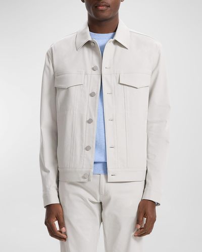 Theory The River Jacket - White
