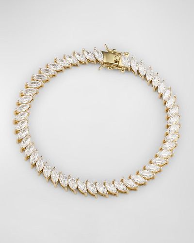 Mignonne Gavigan Santi Crystal Bracelet - Metallic