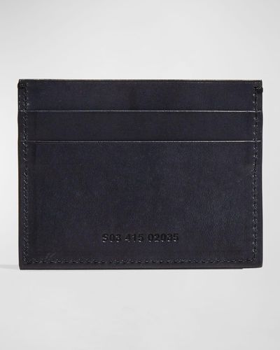 Shinola 5-pocket Card Case - Blue
