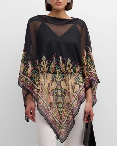 Etro Sheer Patterned Cover-Up - Multicolor