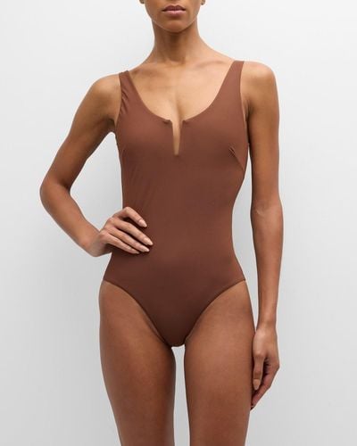 Bondi Born Verity One-Piece Swimsuit - Brown