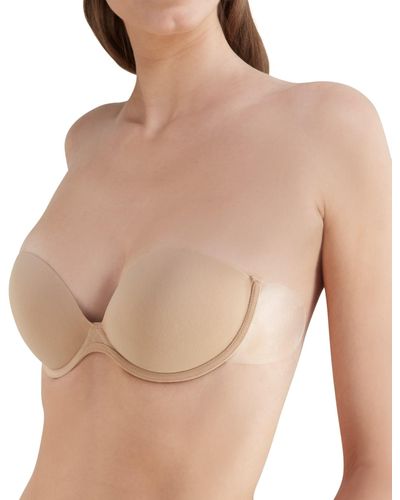 Fashion Forms Go Bare Backless/Strapless Push-Up Bra - Natural